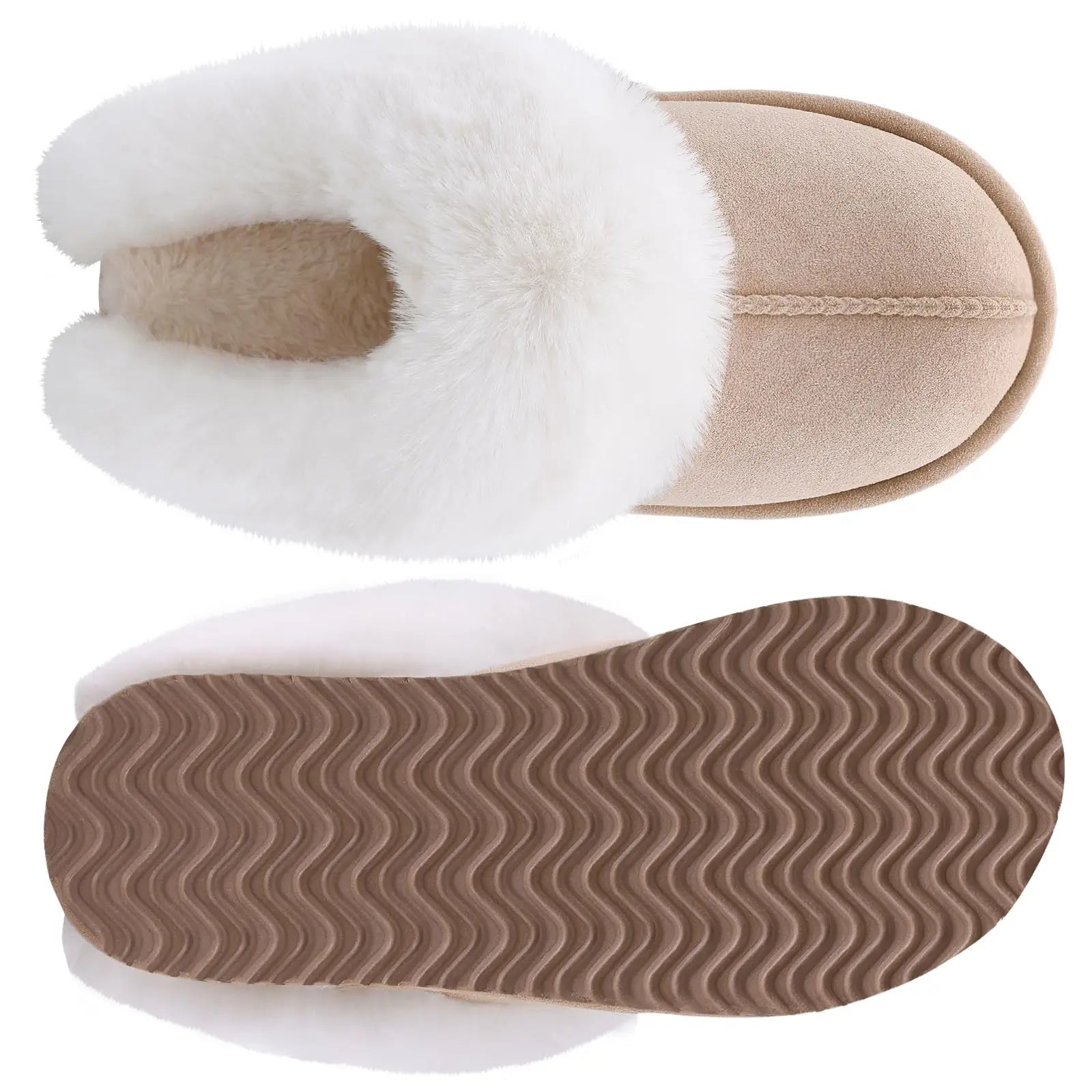 Fuzzy Winter Slippers for Women