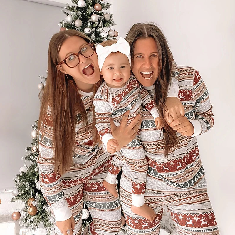 Festive Christmas Print Pyjamas