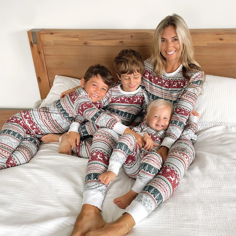 Festive Christmas Print Pyjamas