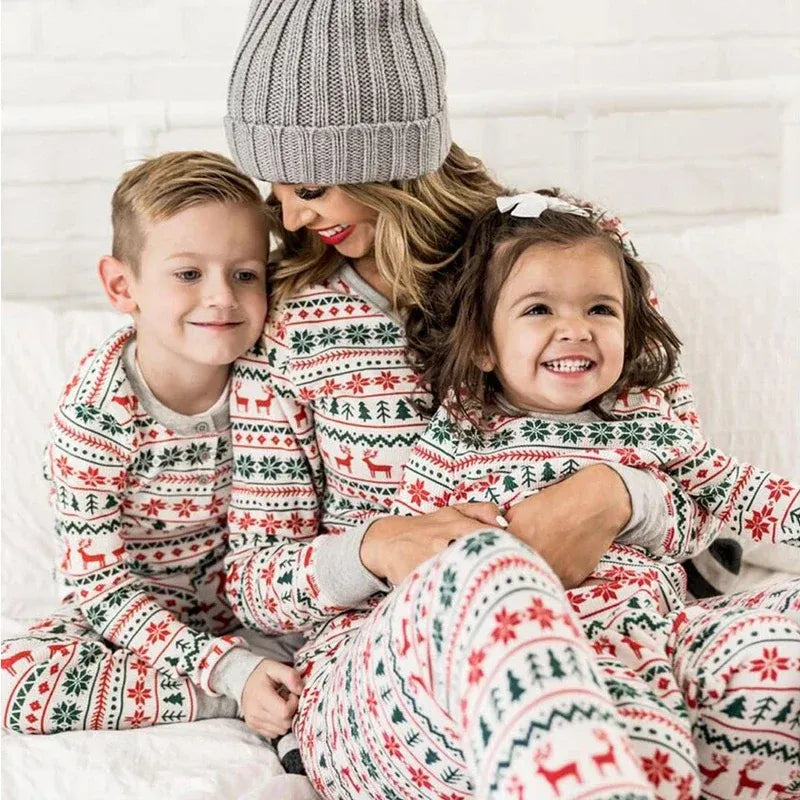 Festive Christmas Print Pyjamas